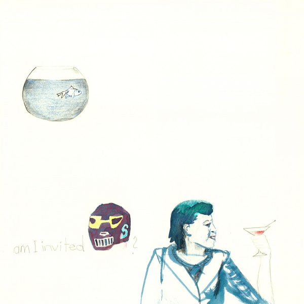 am i invited, 30 x 30 cm, 2012, mixed media