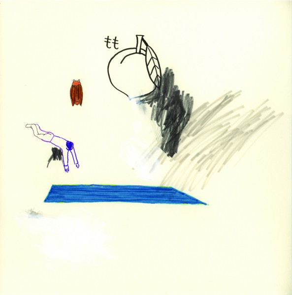 pool, 30 x 30 cm, 2009, mixed media